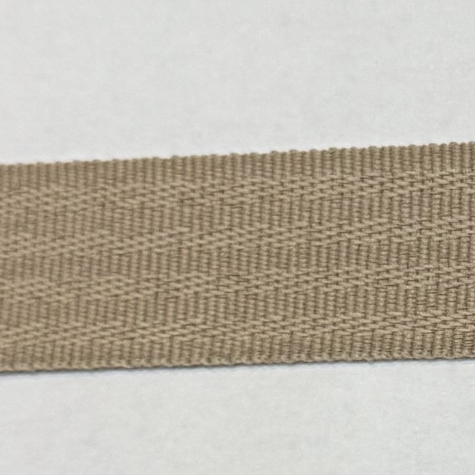 Poly Binding Tape Beige 25mm